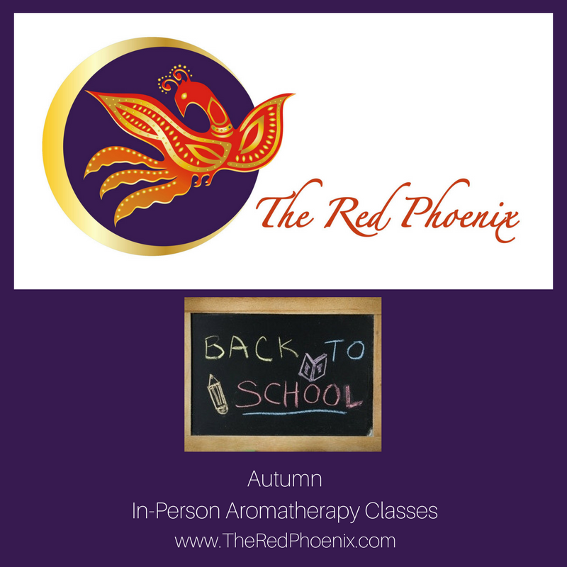 Back to School – 2017 Autumn Aromatherapy In-Person Classes