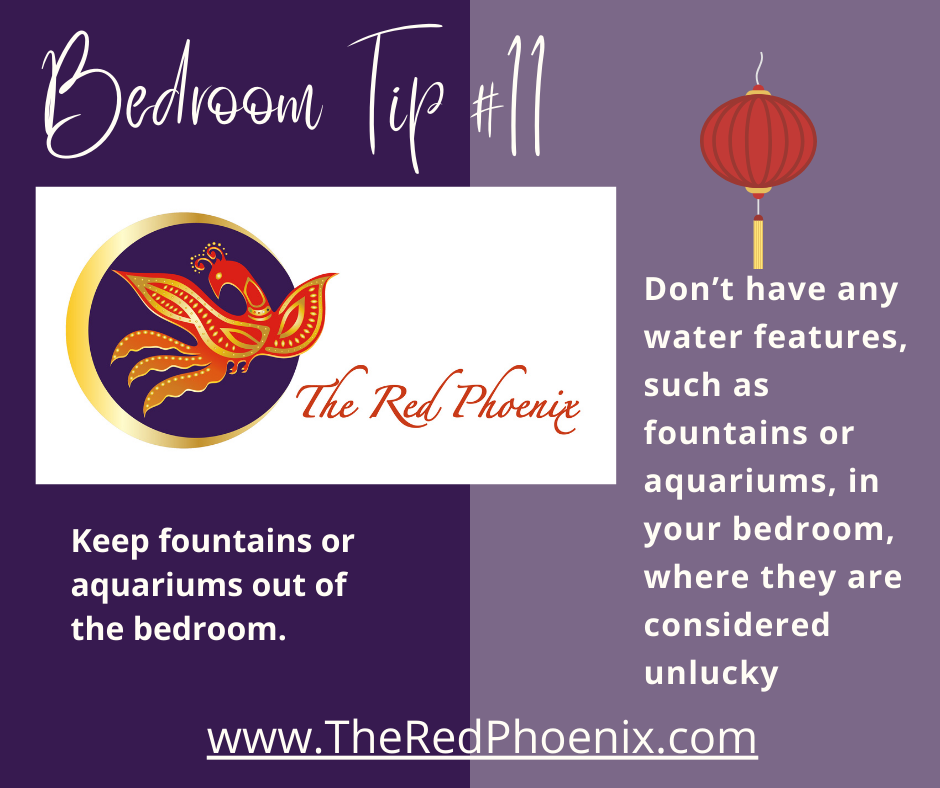 Why You Should Avoid Placing a Feng Shui Water Feature in Your Bedroom