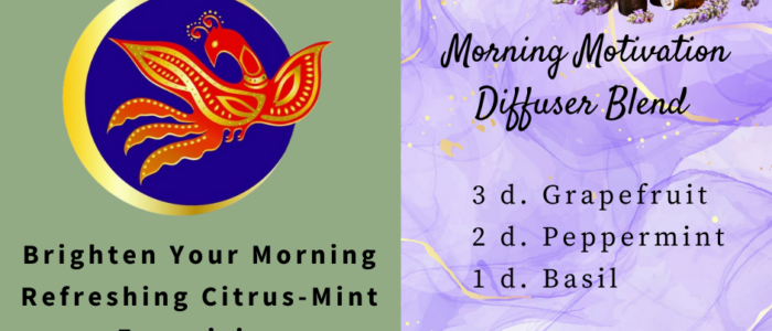 Morning Motivation Diffuser Blend: Energize Your Day Naturally